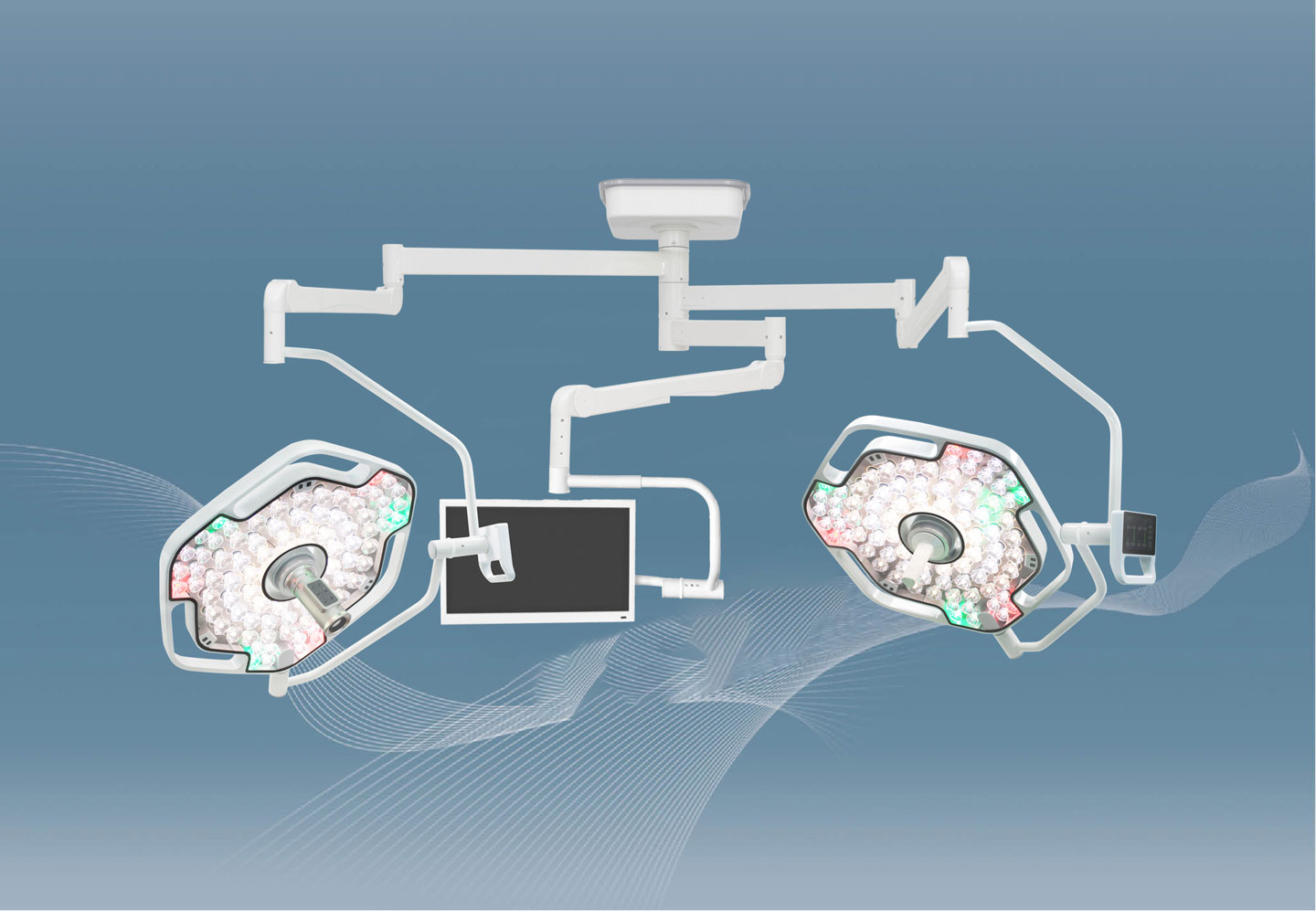 HyLED97009700高端鏤空式無(wú)影燈(內(nèi)置攝像系統(tǒng))